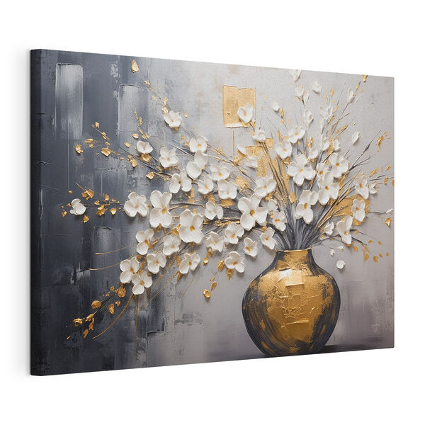 Quadri Quadri Dipinto di fiori in un vaso (COD: s41558)