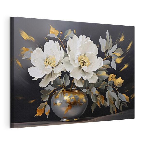 Quadri Dipinto di fiori in un vaso