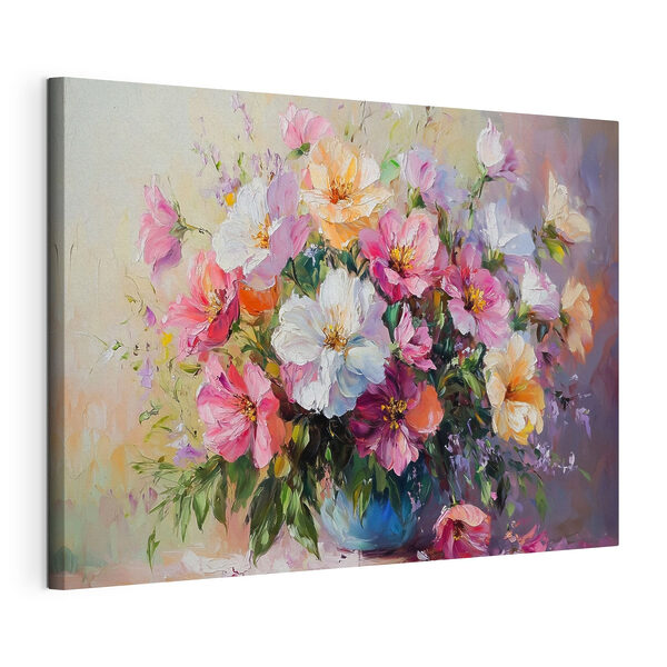 Quadri Quadri Dipinto di fiori in un vaso (COD: s41630)