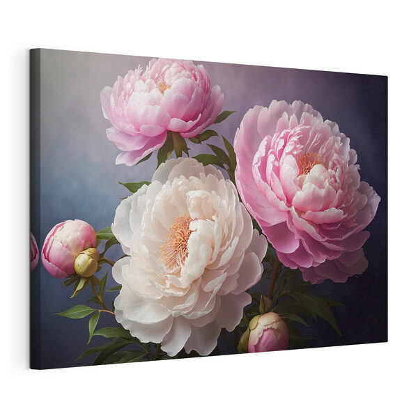 Quadri Composizione di fiori rosa e bianchi