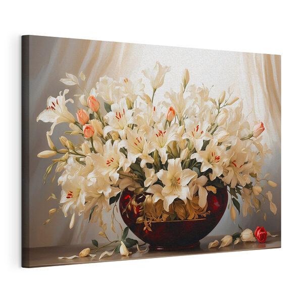 Quadri Quadri Vaso di fiori bianchi (COD: s41510)