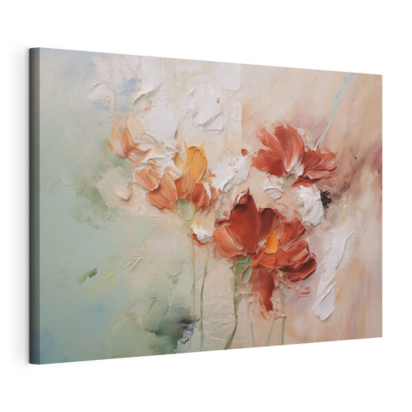 Quadri Dipinto di fiori su tela