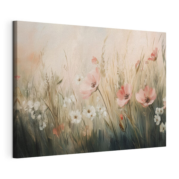 Quadri Quadri Dipinto di fiori in un campo (COD: s42209)