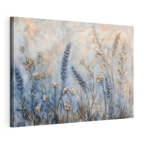 Quadri Dipinti di fiori e foglie