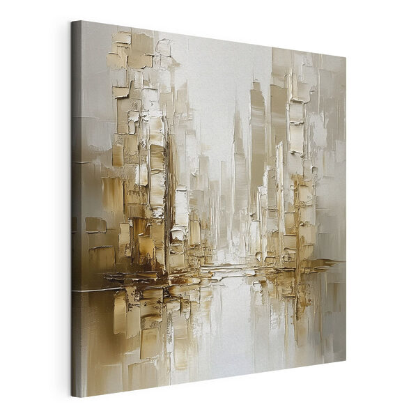 Quadri Painting of a city (COD: s42132)