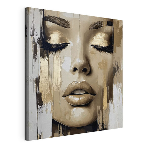 Quadri Painting of a woman's face (COD: s42598)