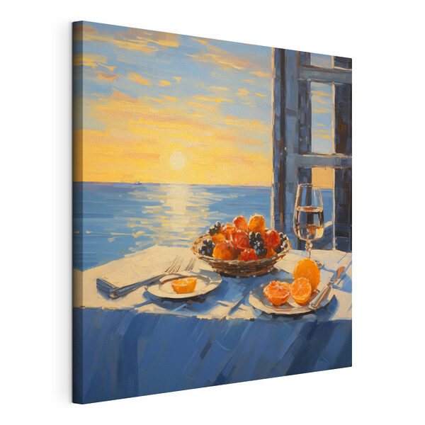 Quadri Dipinto raffigurante un cesto di frutta su un tavolo con un bicchiere di vino (COD: s43141) Quadri Quadri Dipinto raffigurante un cesto di frutta su un tavolo con un bicchiere di vino (COD: s43141)