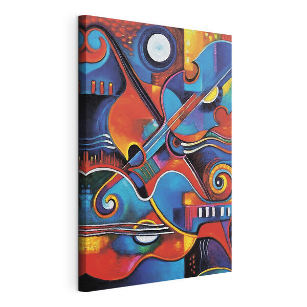 Un'opera d'arte dai colori vivaci Quadri Un'opera d'arte dai colori vivaci