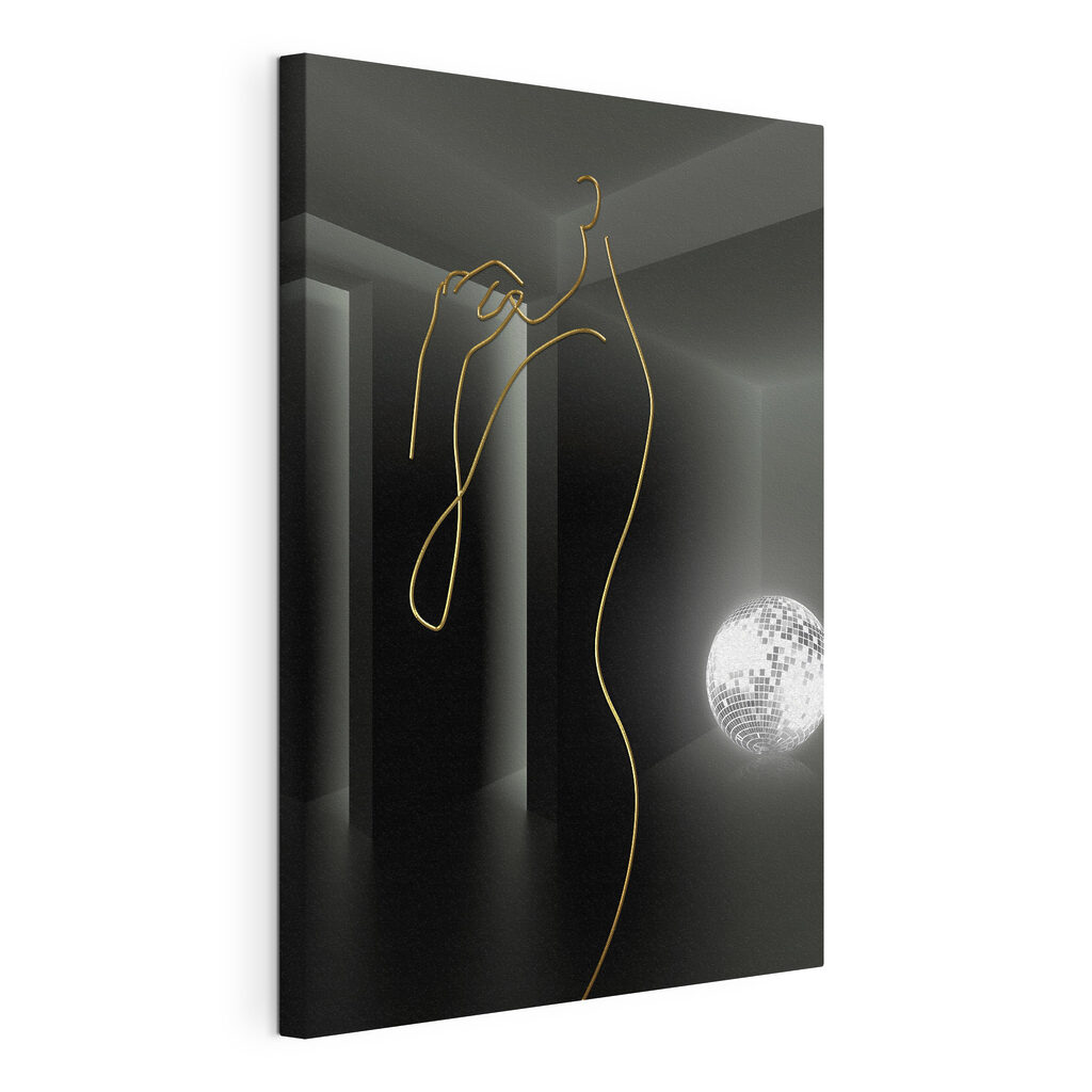 Elegant curves in a dark space