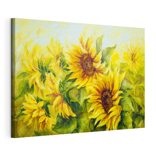 Quadri Un dipinto di girasoli