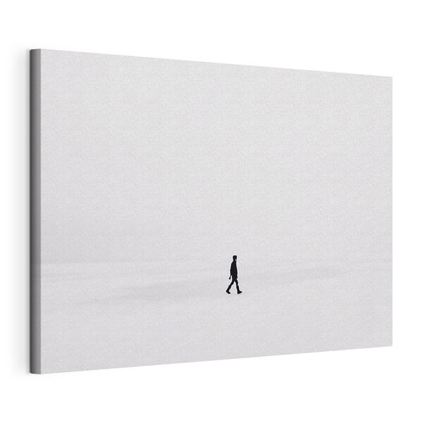 Quadri Una persona che cammina sulla neve (COD: s31373) Quadri Quadri Una persona che cammina sulla neve (COD: s31373)