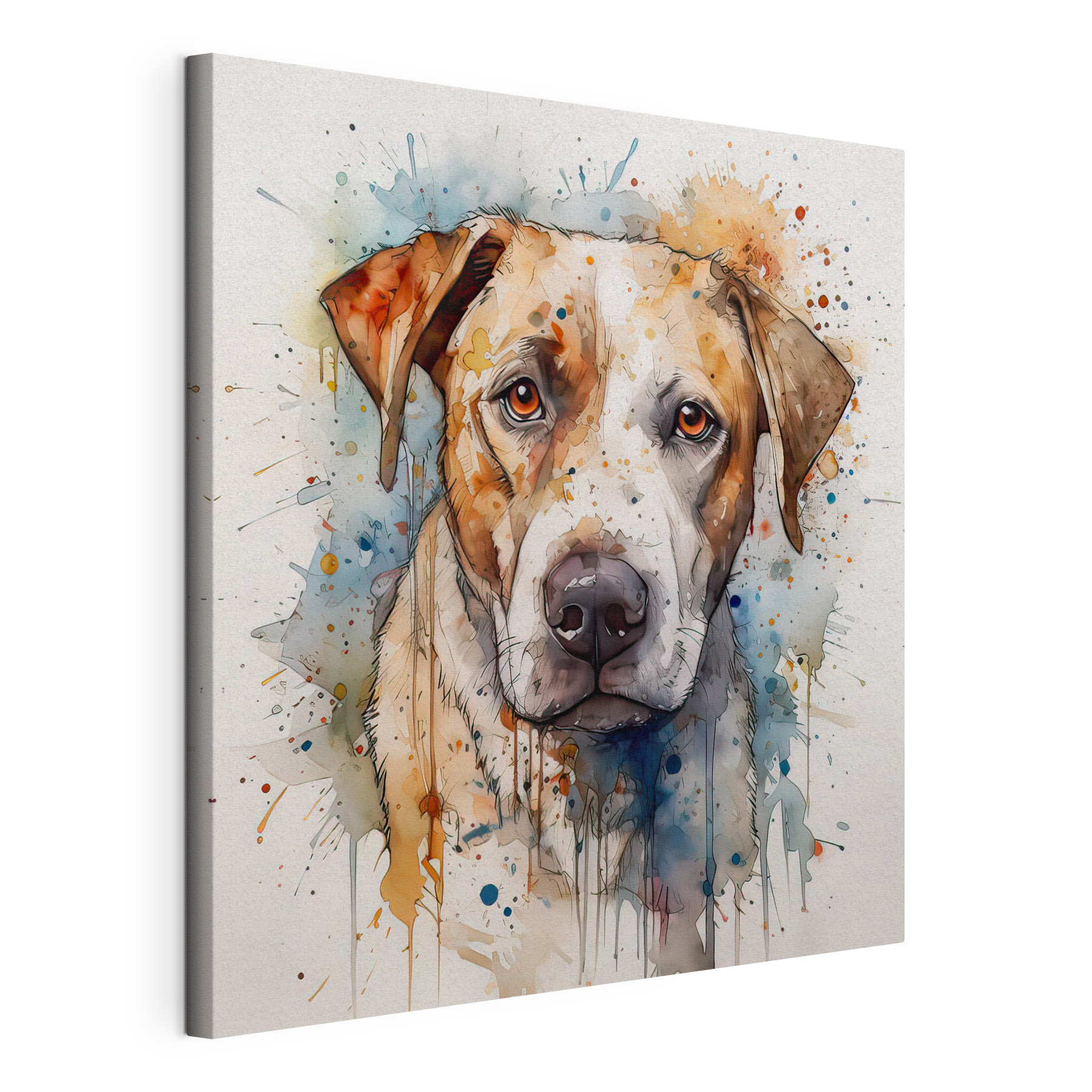 Painting of a dog