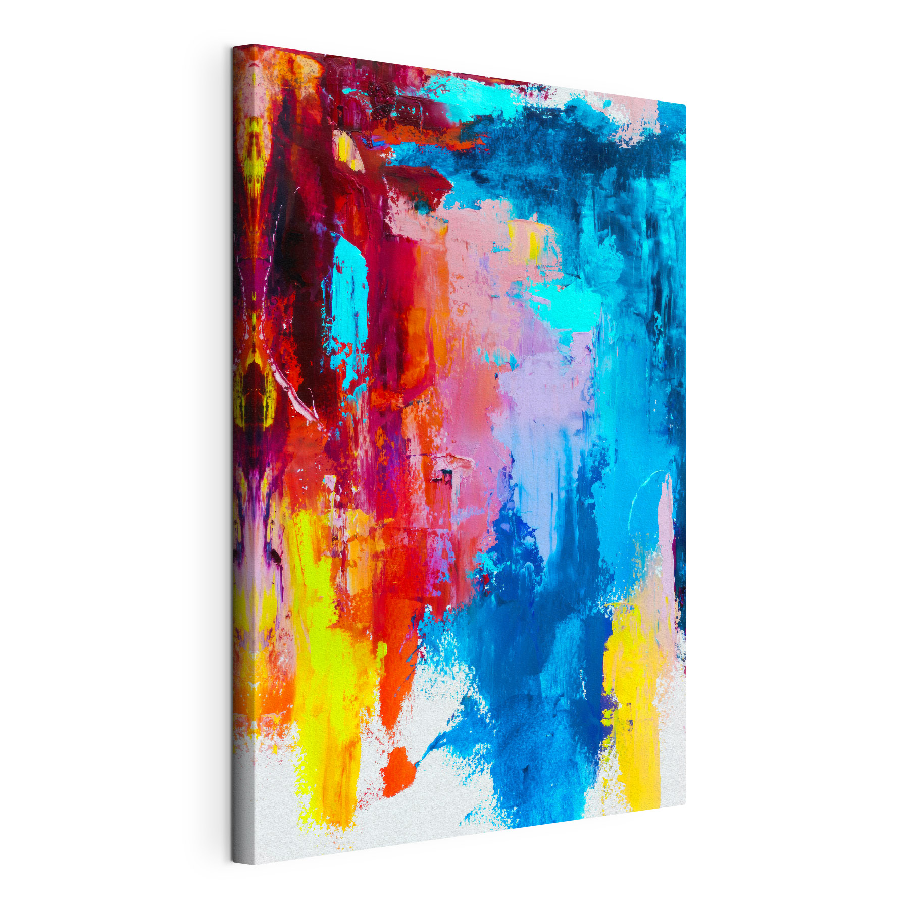 A colorful painting of different colors A colorful painting of different colors