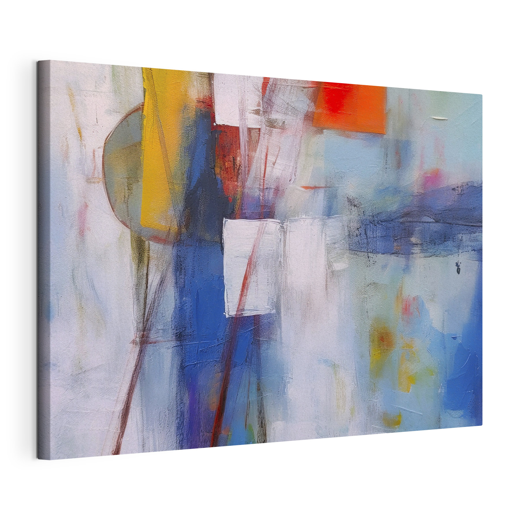 A painting of different colors A painting of different colors