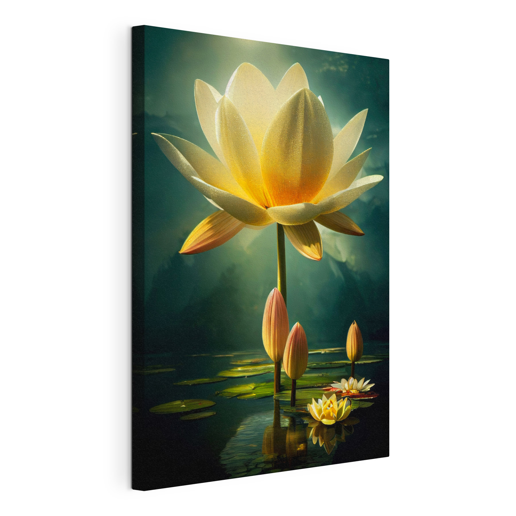 A yellow flower with petals