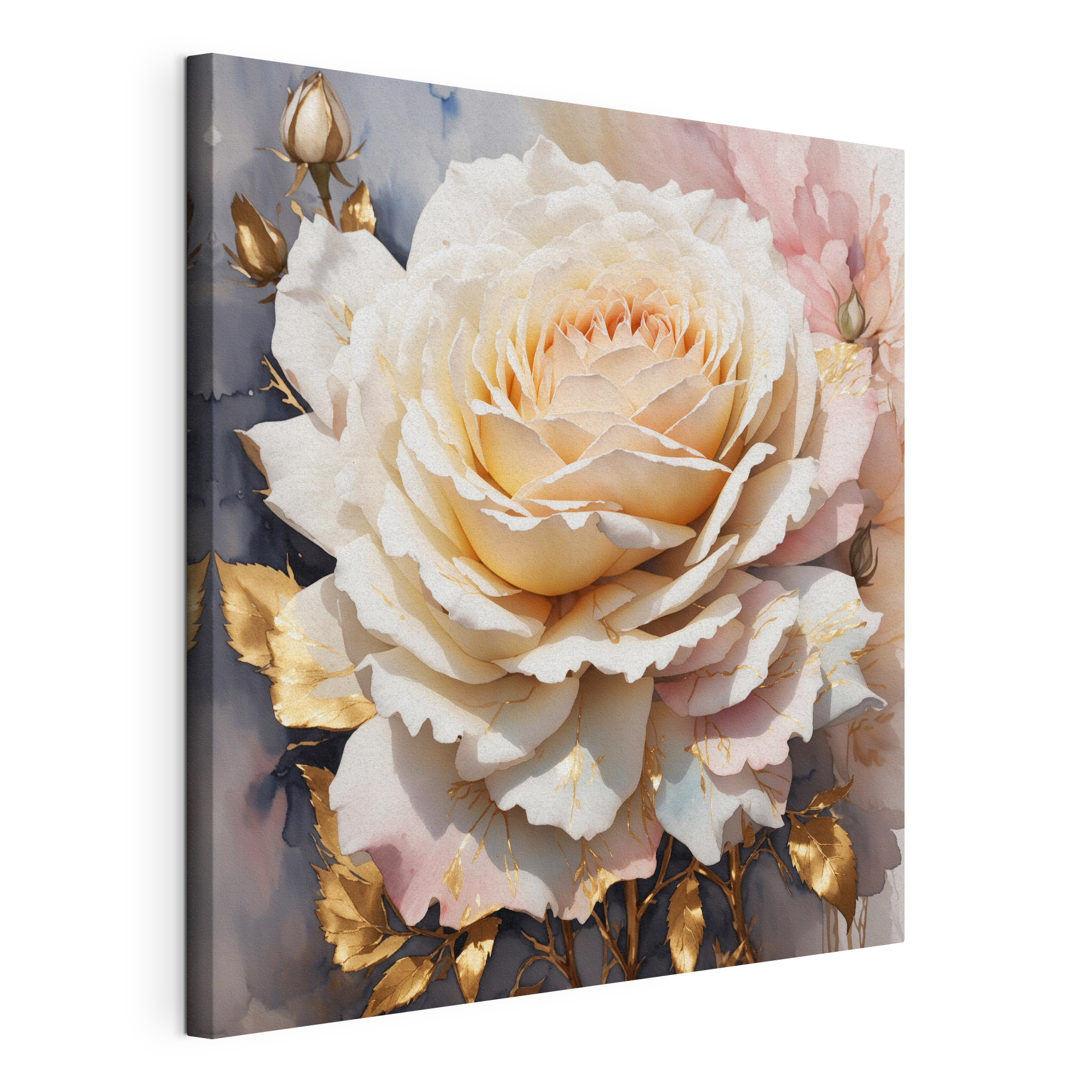 Beautiful rose in soft tones