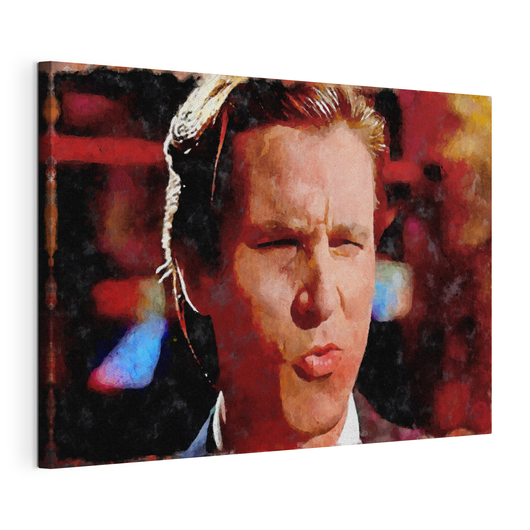 A man making a face