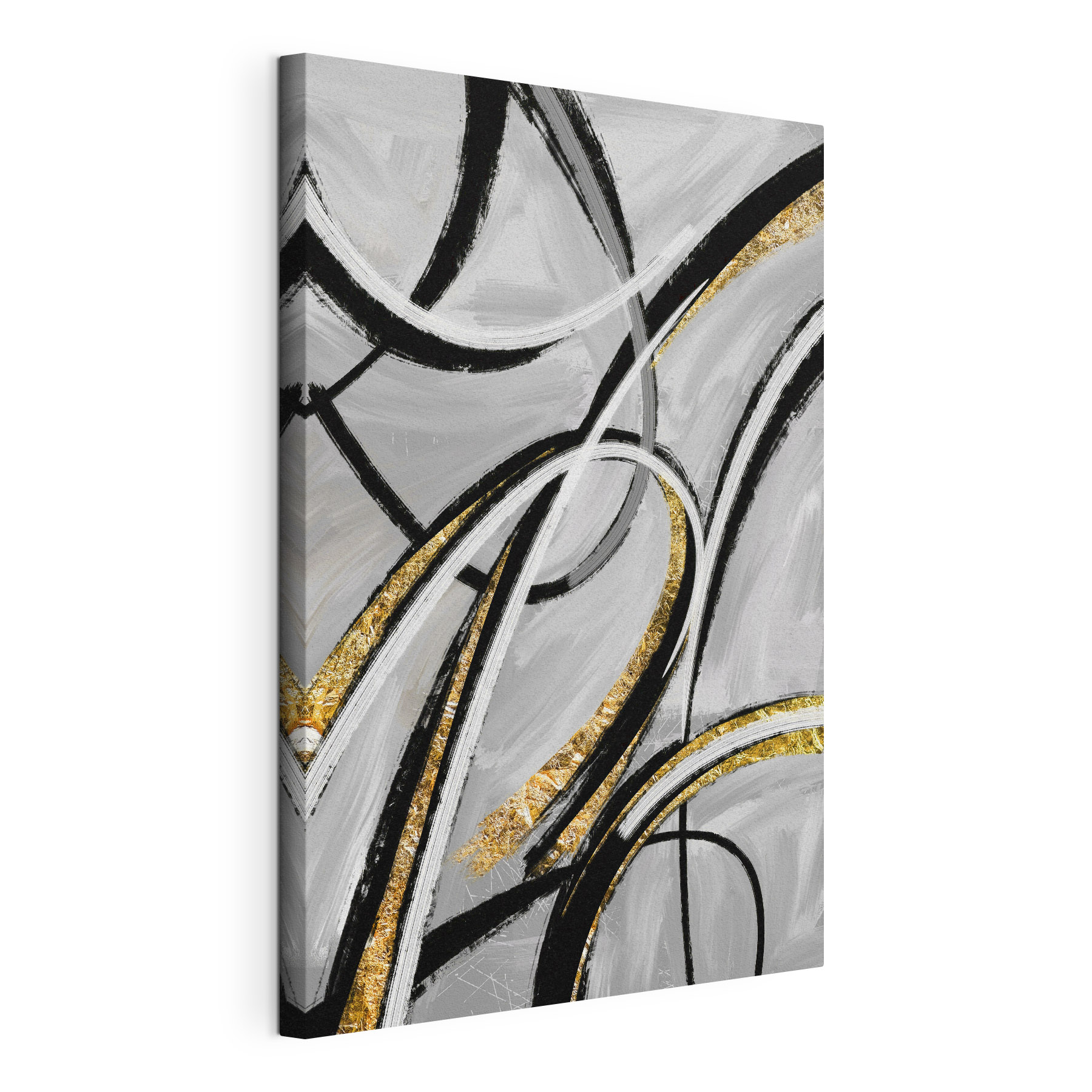 Dynamic lines in monochrome palette Dynamic lines in monochrome palette
