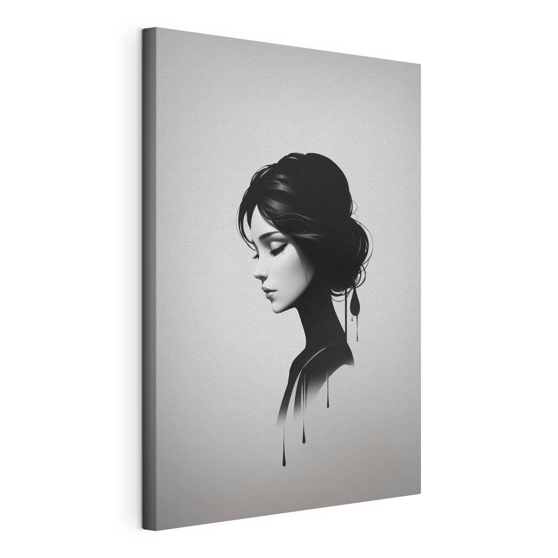 Monochrome Elegance in Profile Monochrome Elegance in Profile