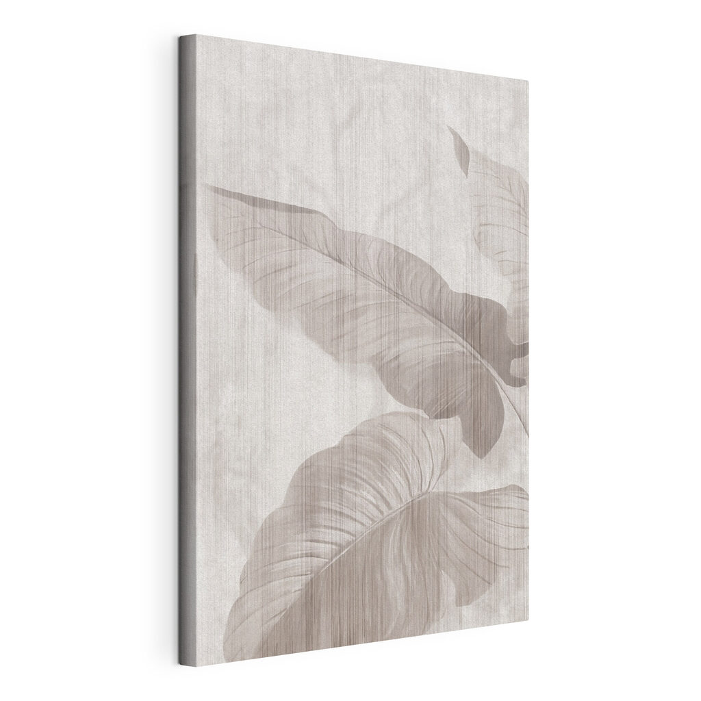Elegant leaves in soft tones Elegant leaves in soft tones