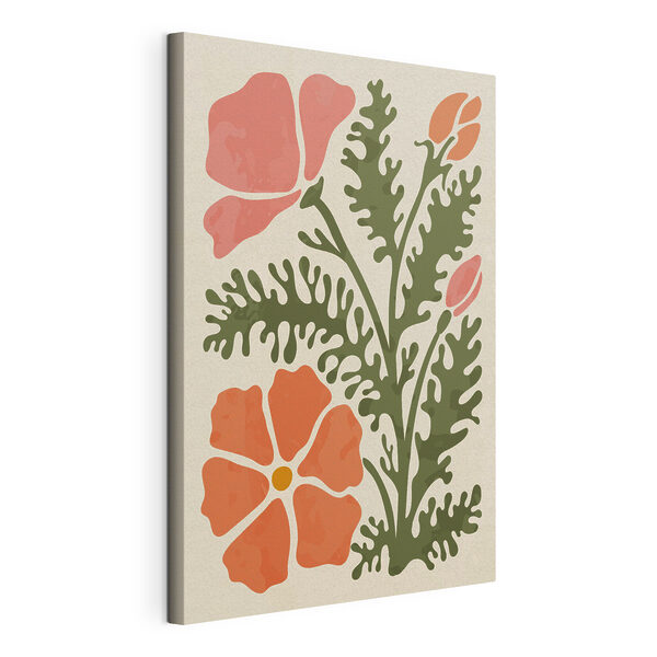 Quadri Fiori in "Coral Harmony" (COD: s35881) Quadri Quadri Fiori in "Coral Harmony" (COD: s35881)