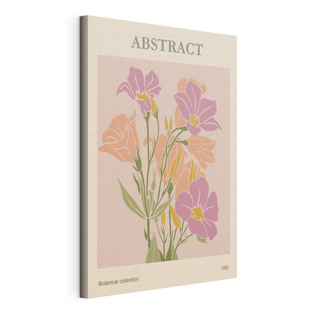 Vintage Botanical Elegance, 1980