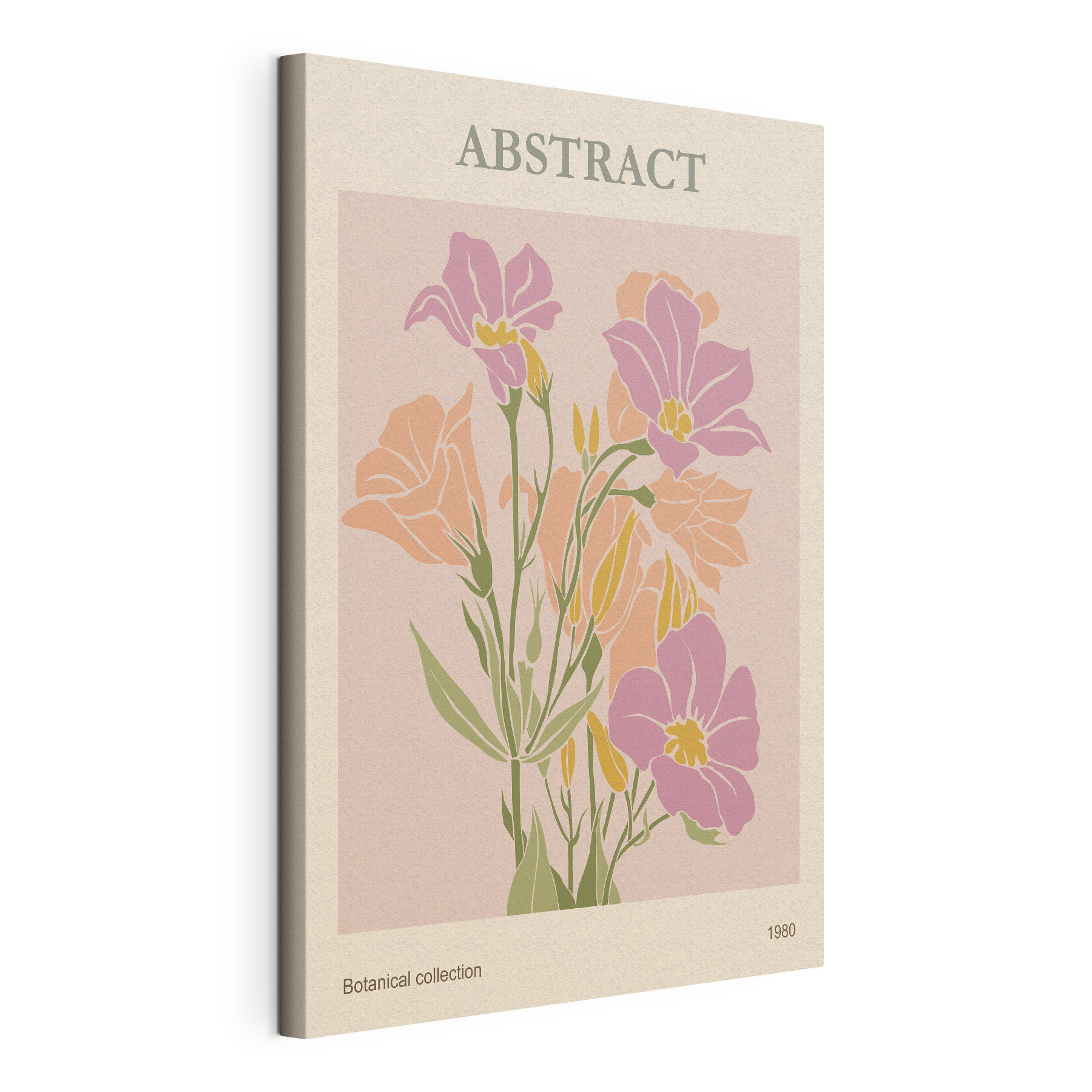 Vintage Botanical Elegance, 1980