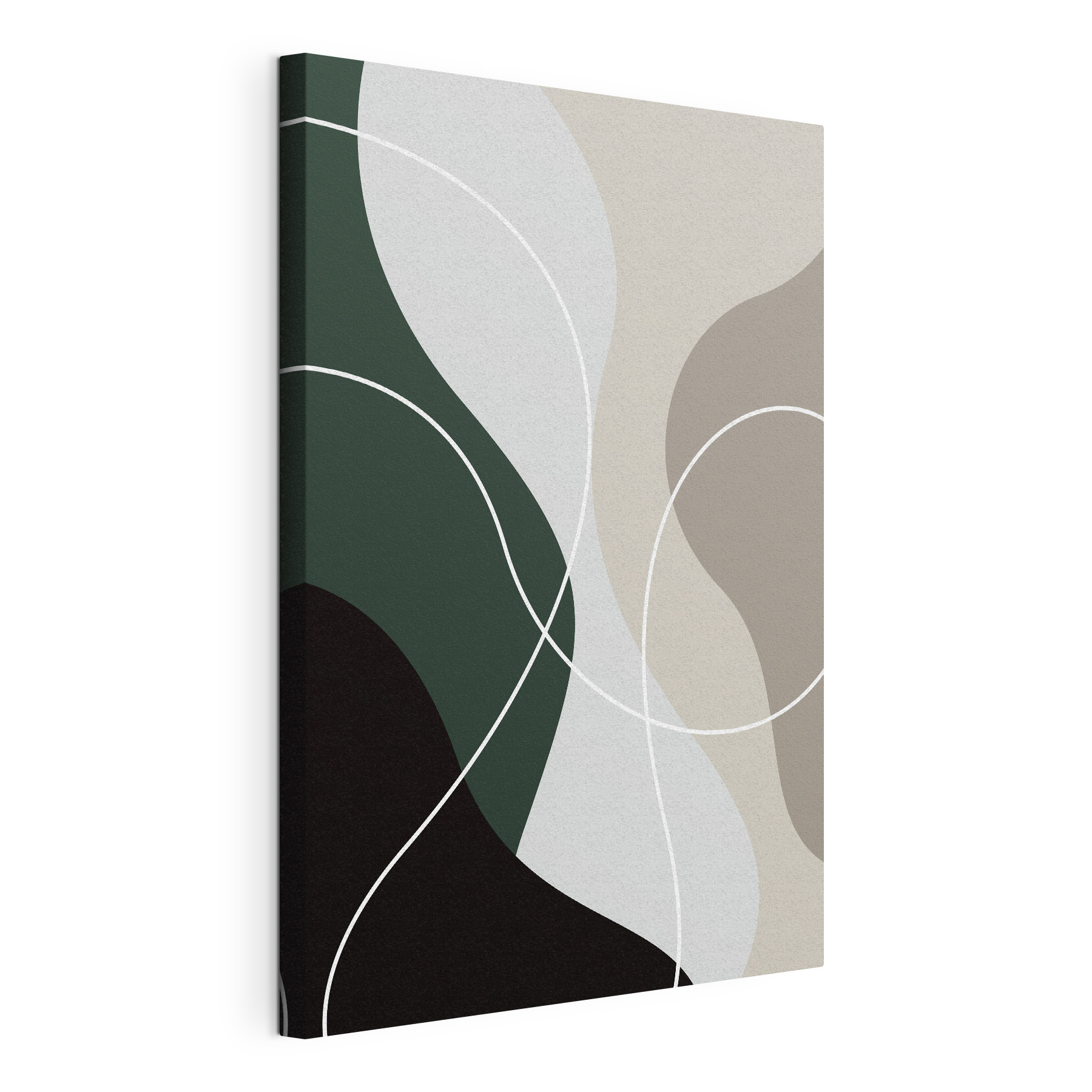 A colorful background with white lines A colorful background with white lines
