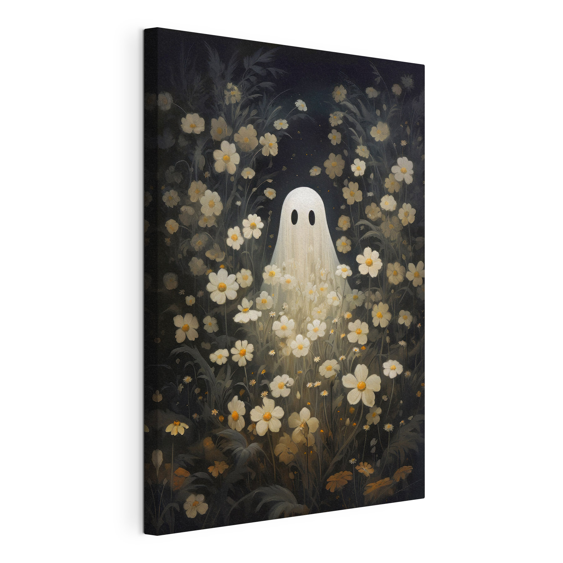 Ghost in a field of flowers Ghost in a field of flowers