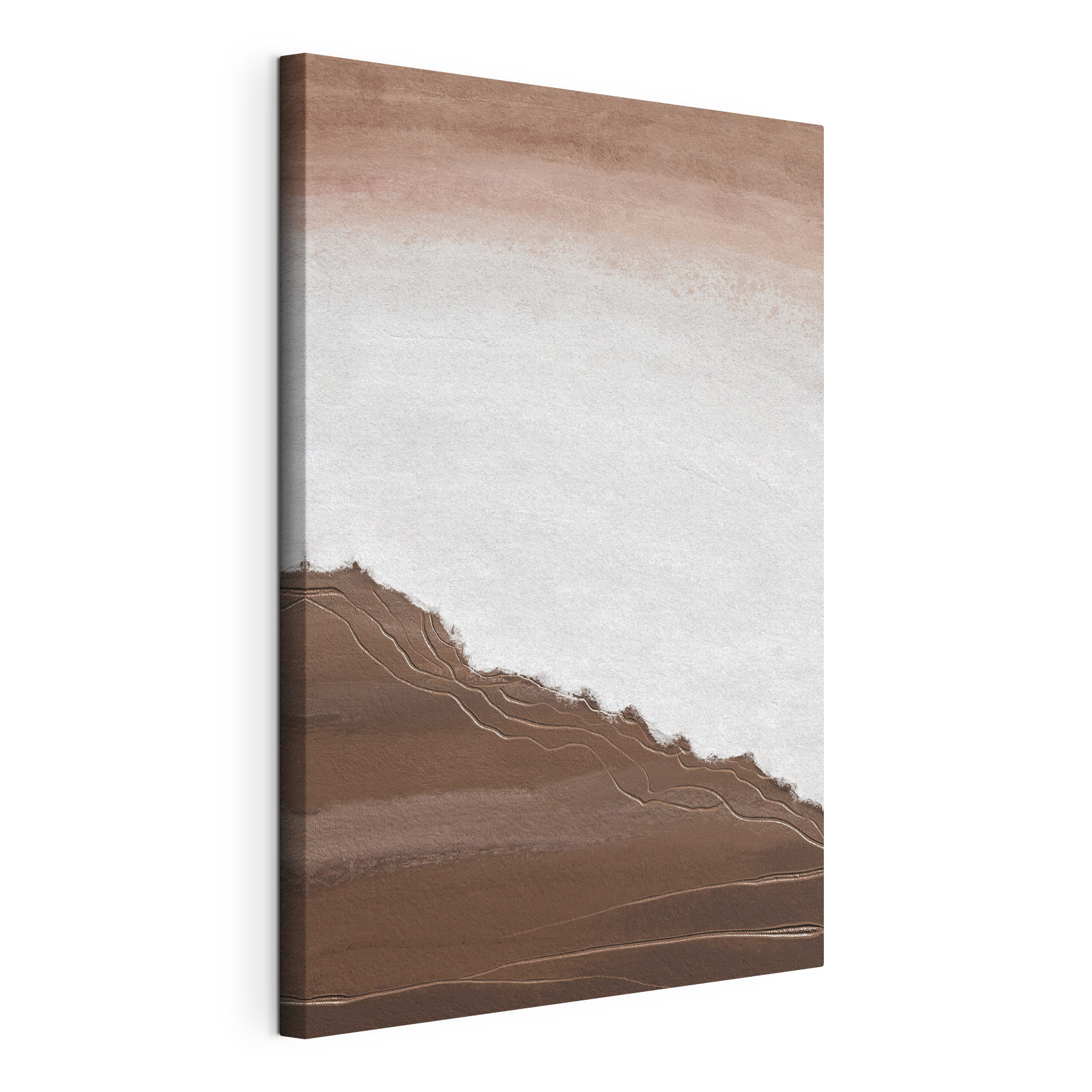 White and brown surface White and brown surface