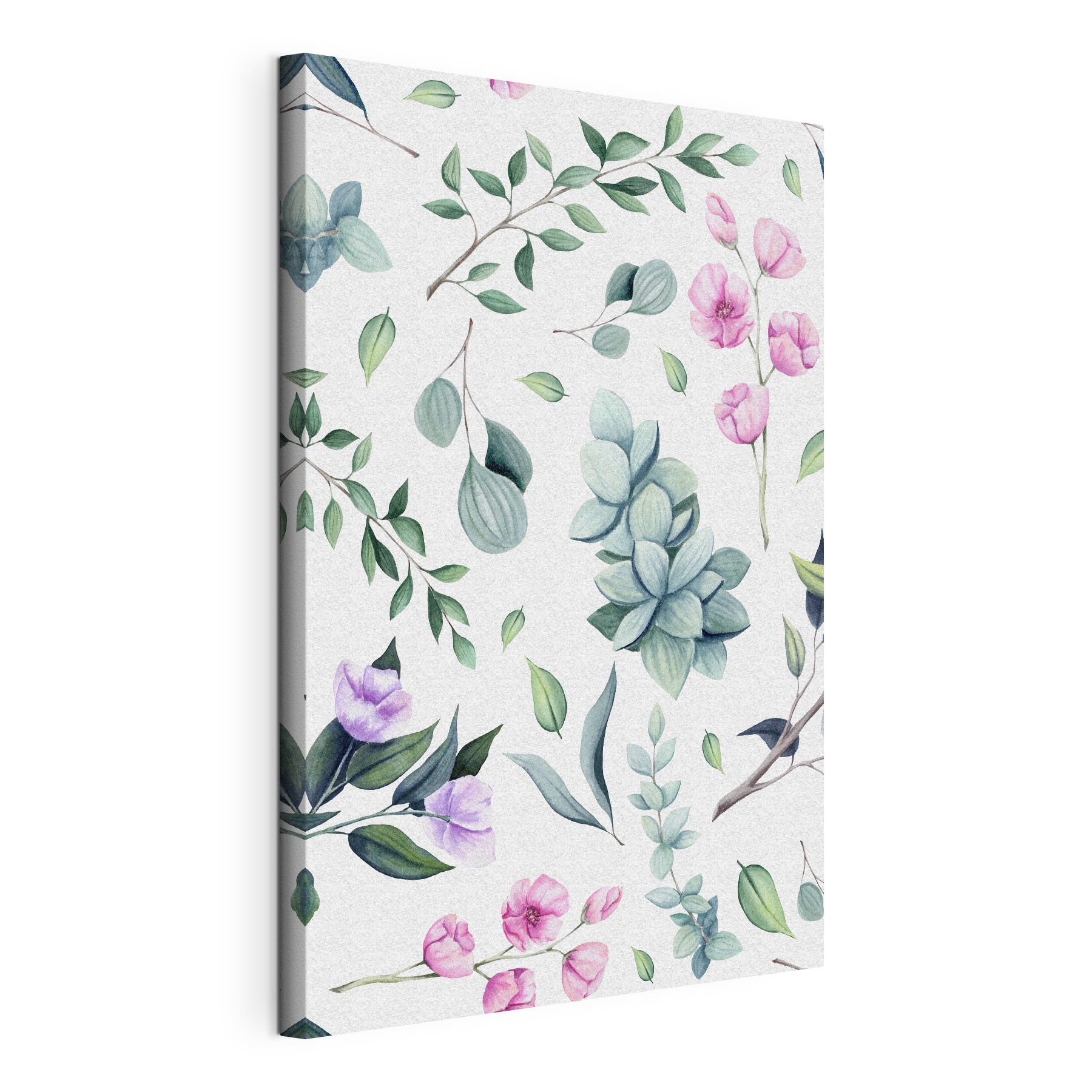 Pattern of flowers and leaves Pattern of flowers and leaves