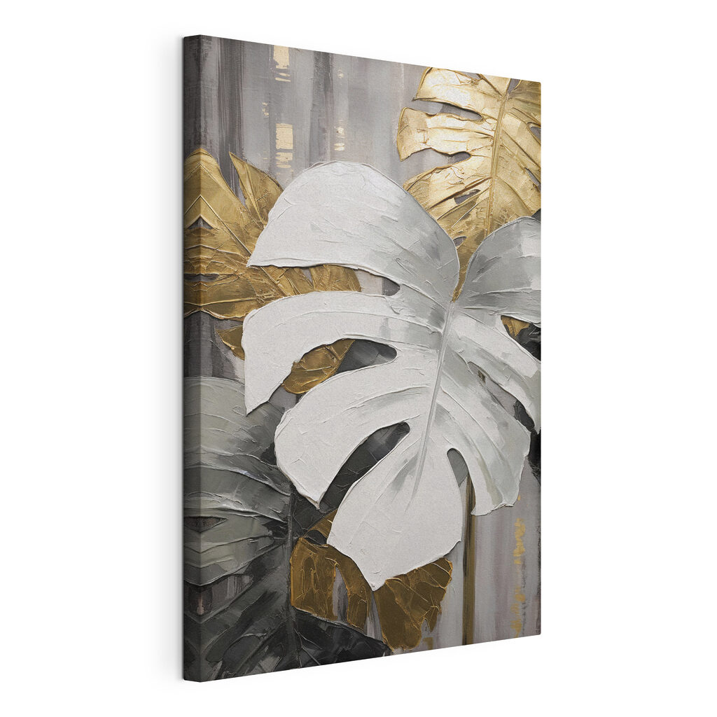 Elegant leaves in muted tones Elegant leaves in muted tones