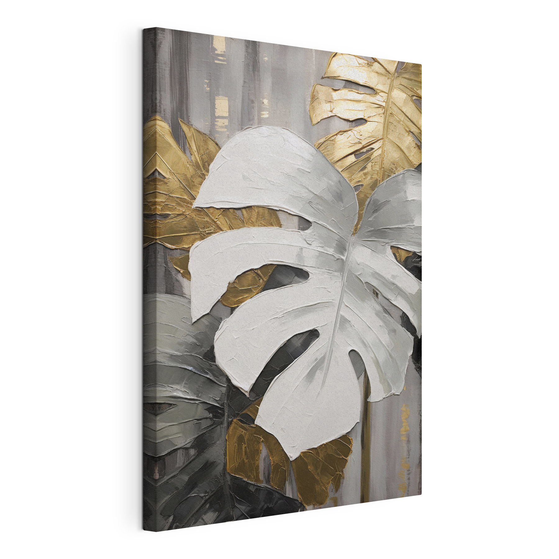 Elegant leaves in muted tones Elegant leaves in muted tones