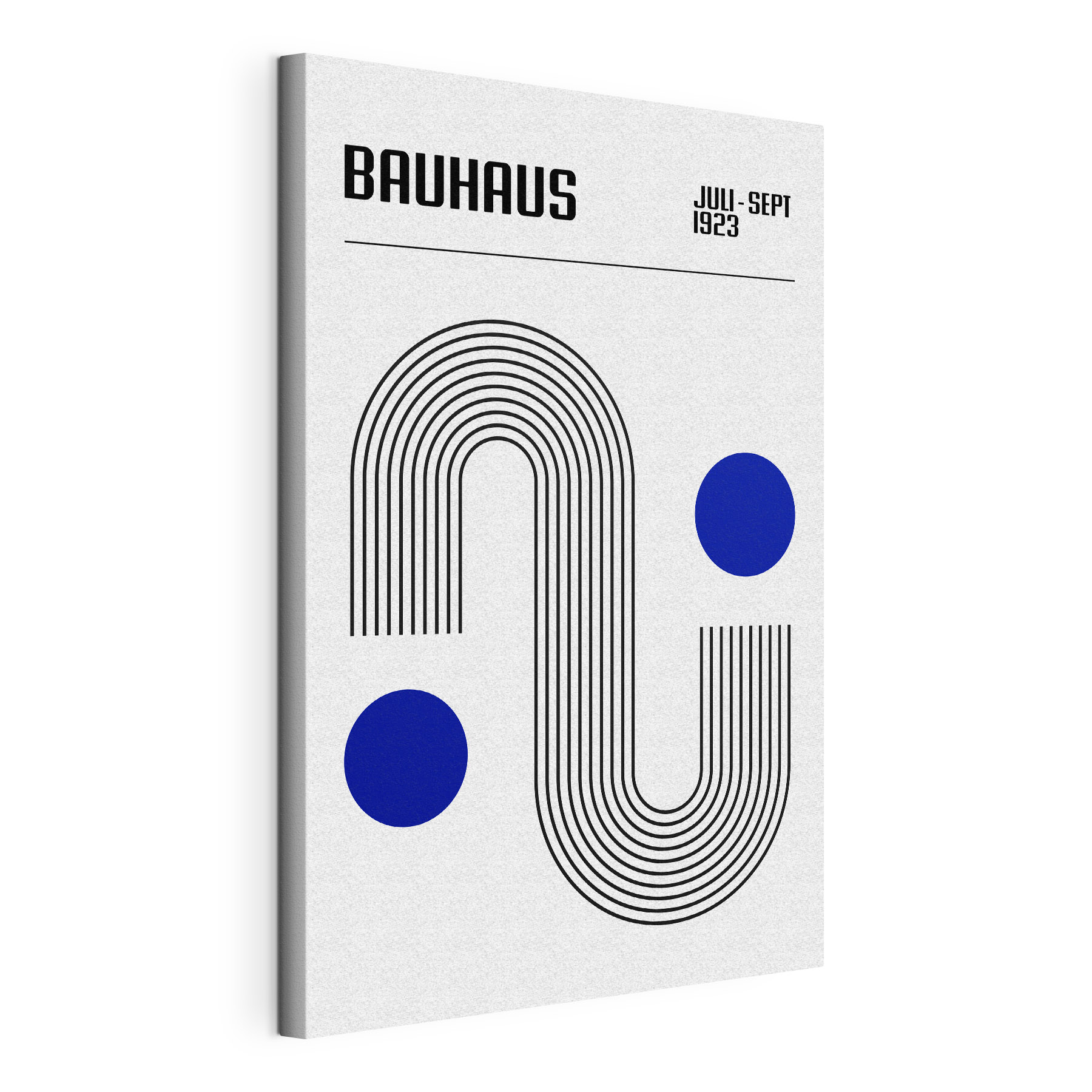 A black and blue lines and dots