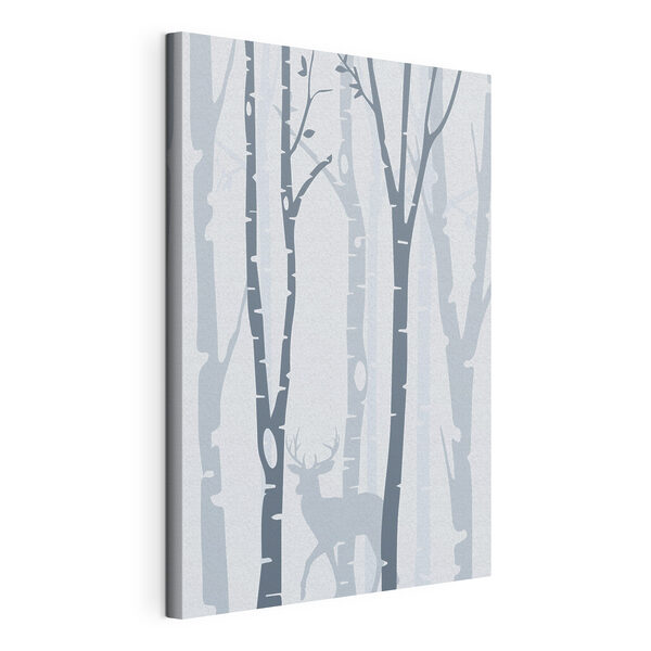 Quadri Gruppo di alberi con un cervo sullo sfondo (COD: s36393) Quadri Quadri Gruppo di alberi con un cervo sullo sfondo (COD: s36393)