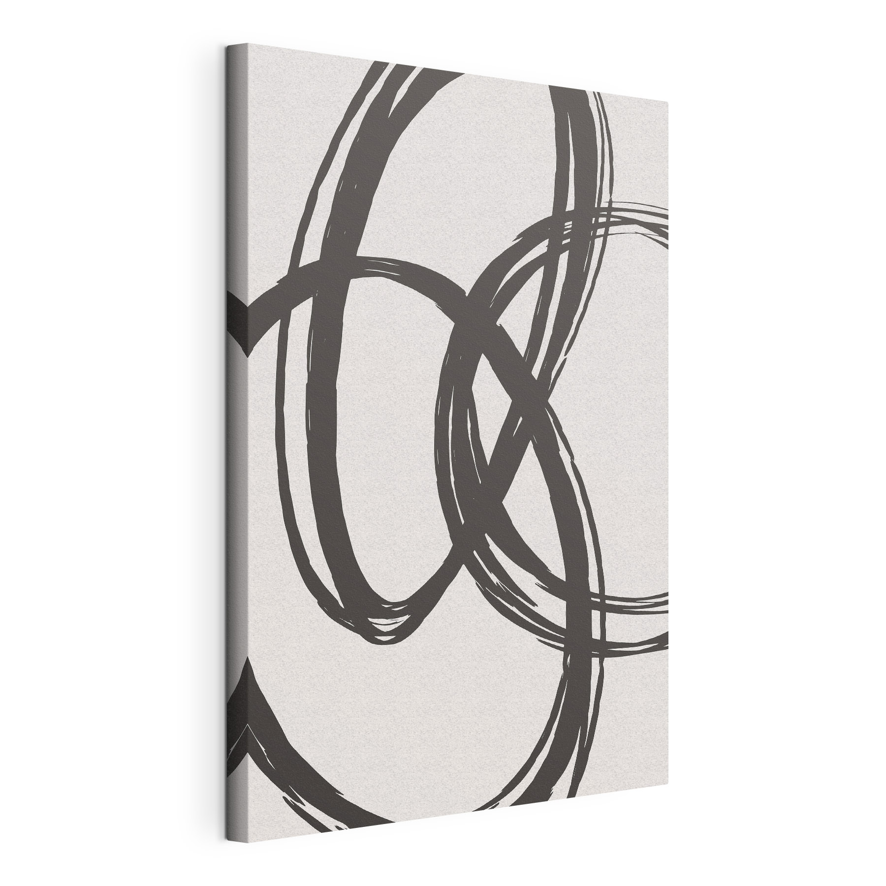 A black and white background with circles A black and white background with circles