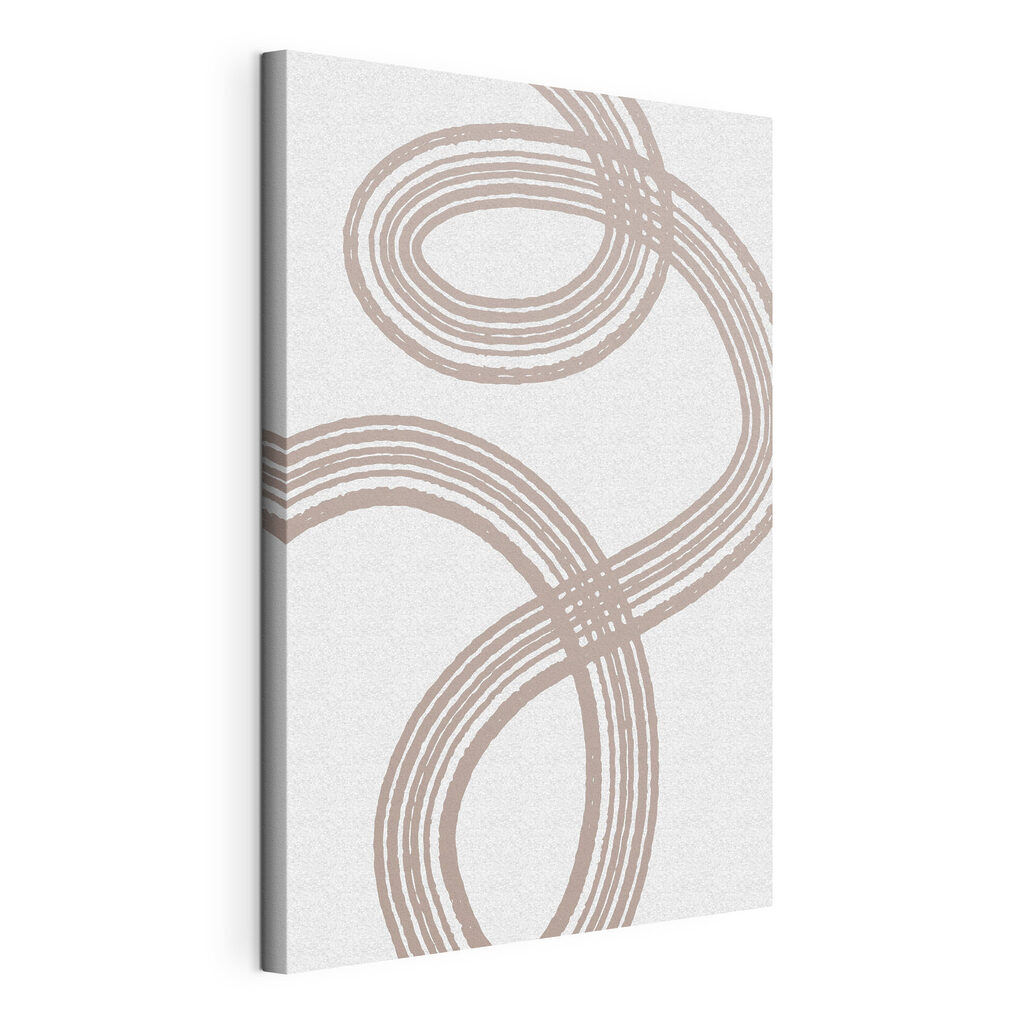 Twisting lines weave endless paths Twisting lines weave endless paths