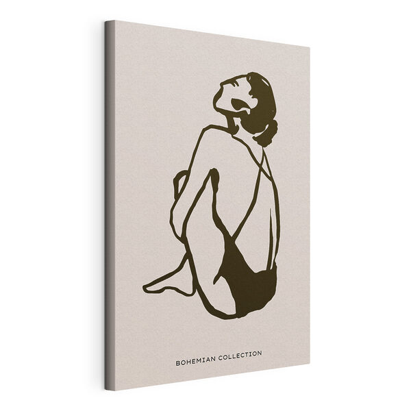 Quadri Disegno di una donna seduta (COD: s36422) Quadri Quadri Disegno di una donna seduta (COD: s36422)