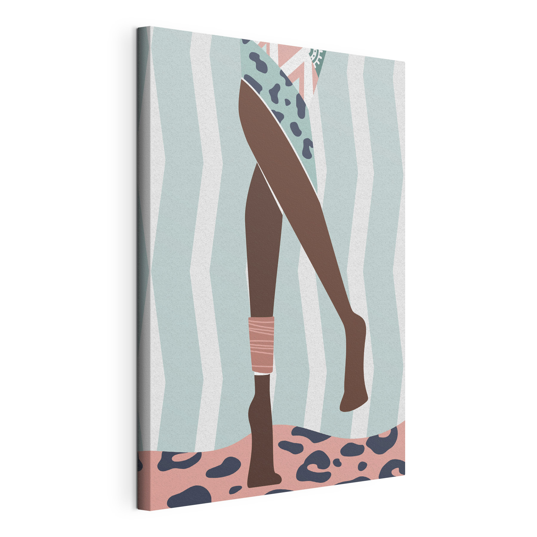Cartoon of a woman's legs Cartoon of a woman's legs