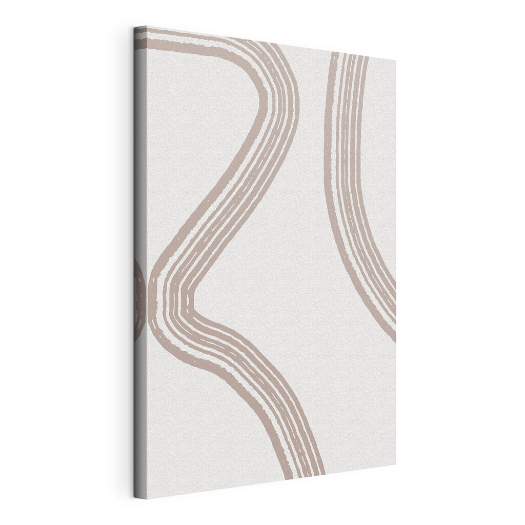 Flowing lines in soft hues Flowing lines in soft hues