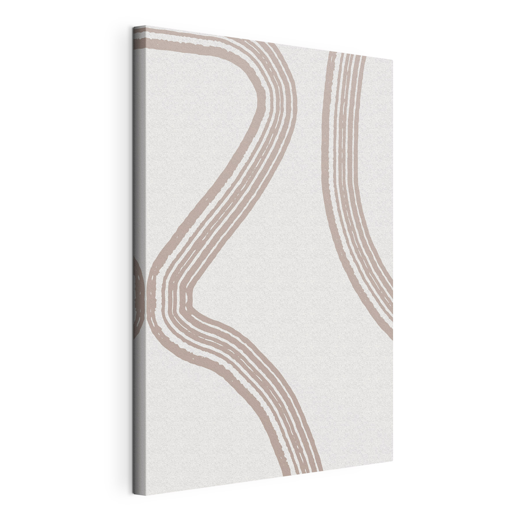 Flowing lines in soft hues Flowing lines in soft hues