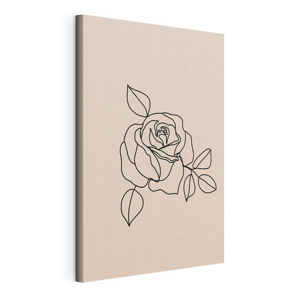 Quadri Disegno di una rosa (COD: s36469) Quadri Quadri Disegno di una rosa (COD: s36469)