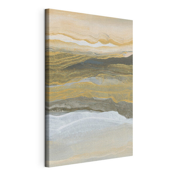 Sfumature stratificate di terra e acqua Quadri Sfumature stratificate di terra e acqua