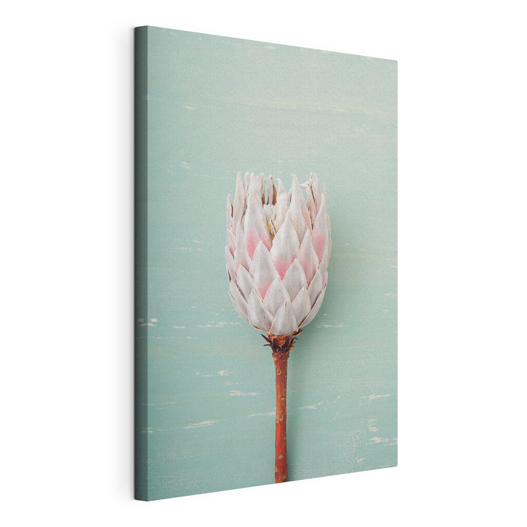 A flower on a stick