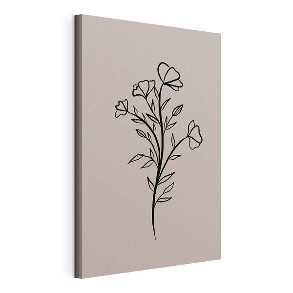 Il disegno di un fiore Quadri Il disegno di un fiore