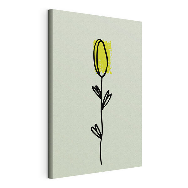 Il disegno di un fiore Quadri Il disegno di un fiore