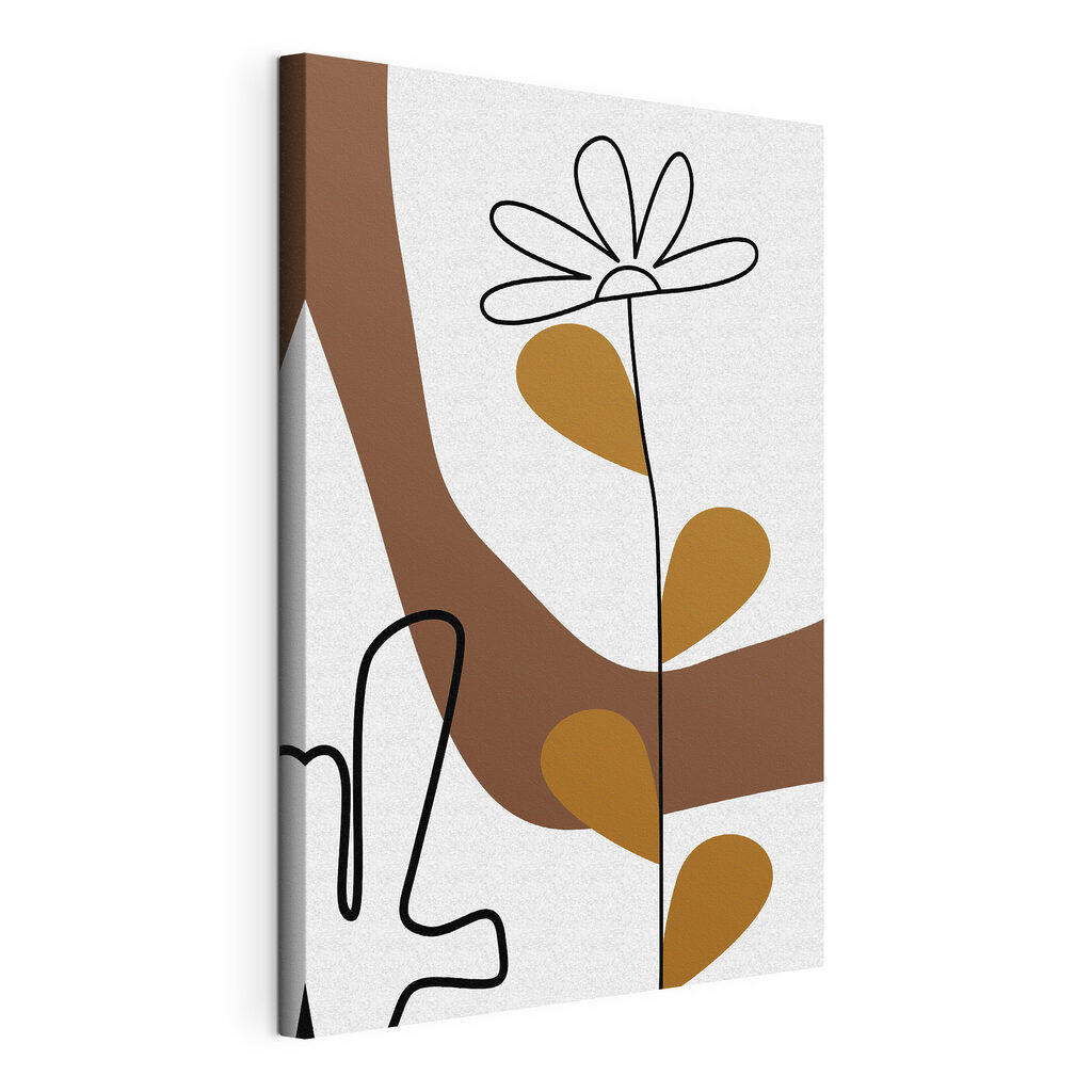 A drawing of a flower A drawing of a flower