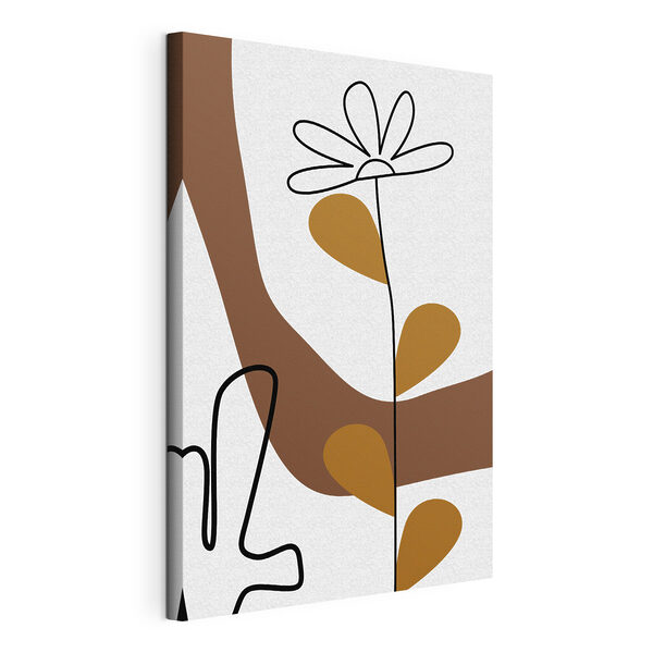 Il disegno di un fiore Quadri Il disegno di un fiore