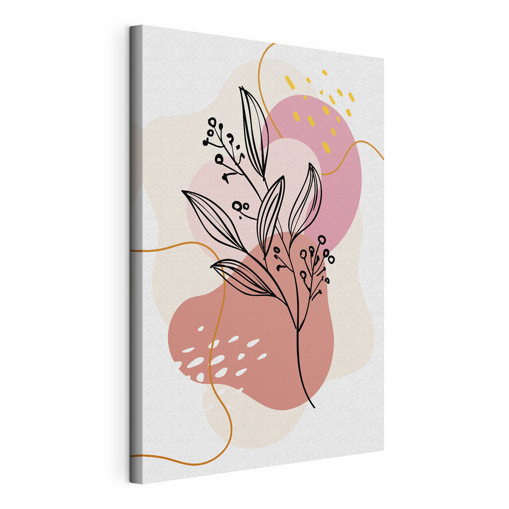 A drawing of a plant