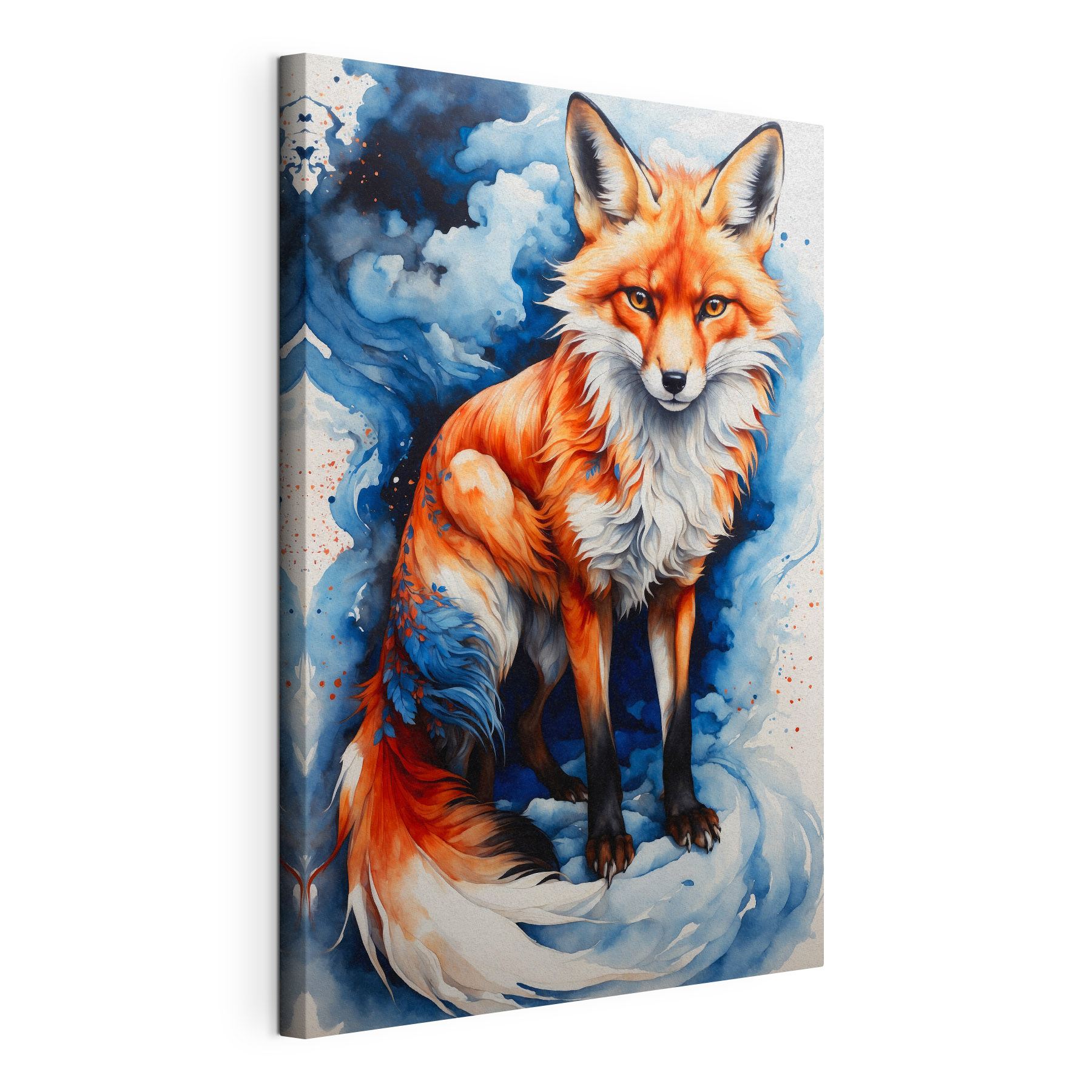 A painting of a fox A painting of a fox